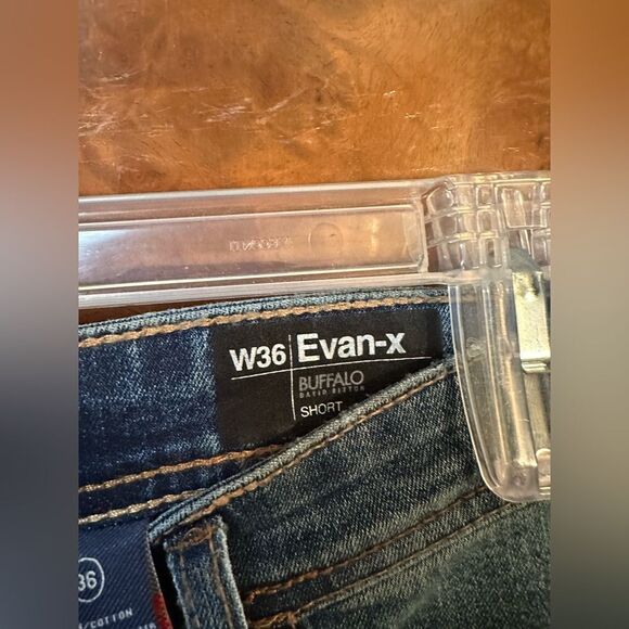 Buffalo jeans - Men's Blue Denim Shorts - size 36 - Picture 7 of 9